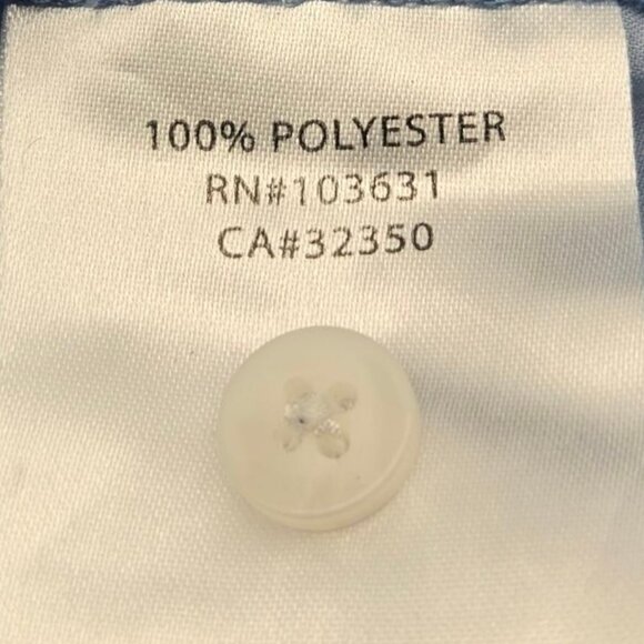 Simms Shirt Womens XS Blue Patterned Button Up Long Sleeve Polyester Fishing Top - Picture 3 of 9